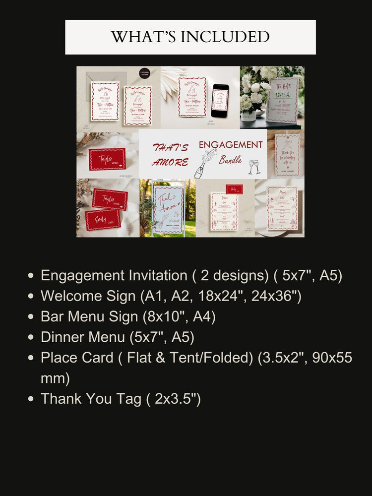 That's Amore Engagement Bundle