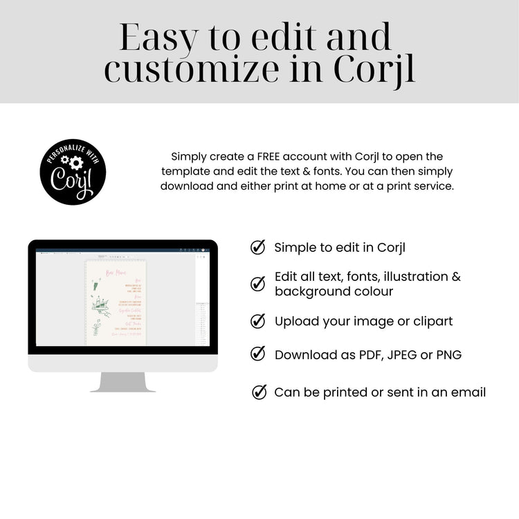 Sage Green Wedding Program Booklet Template