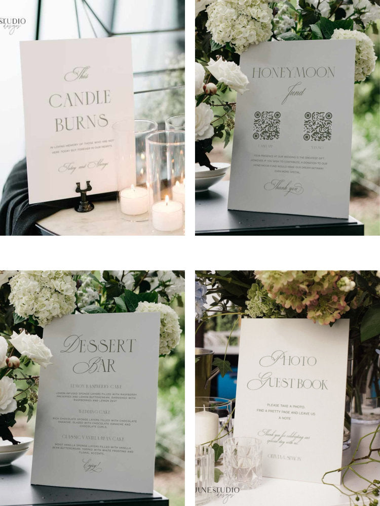 Sage Green Modernist Wedding Bundle